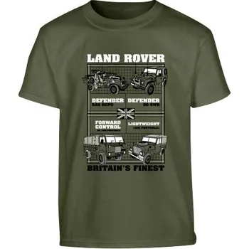 Chlapecké tričko Dětské tričko Britské Armádní Vozidla 12-13 let