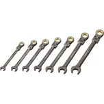 Sada ráčnové klíče kloubové FESTA 7ks 10-19mm 72T