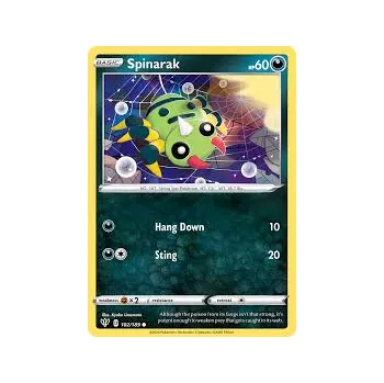 Sběratelská karetní hra Pokémon karta Spinarak 102/189