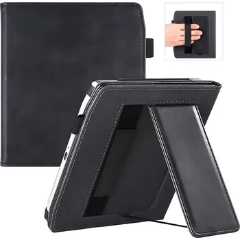 Pouzdro na tablet VSECHNONAMOBIL 105731 LEATHER Zaklápěcí pouzdro pro PocketBook 700 Era černé