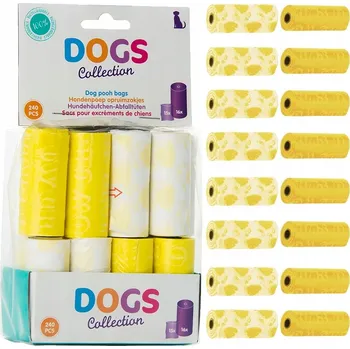 sáček na exkrement Sáčky na psí exkrementy Dogs Collection 240 ks