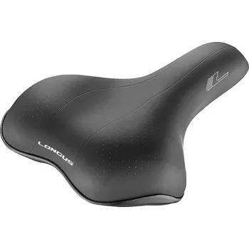 Sedlo na kolo LONGUS Sedlo NAUDO černé Trekking/City širší
