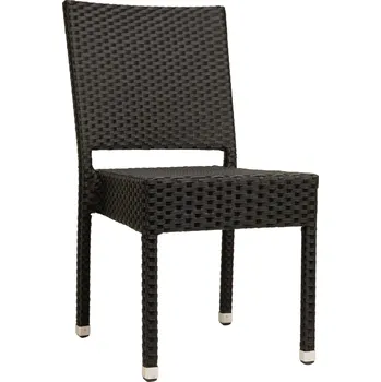 Zahradní jídelní židle MEZZA černá