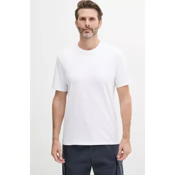 Pánské tričko Bavlněné tričko Calvin Klein Jeans bílá barva, LV040HM265 00X, vel. M