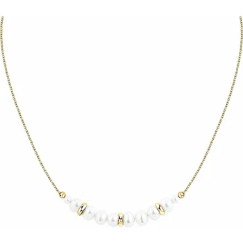 Náhrdelník Morellato Krásný pozlacený náhrdelník s říčními perlami Perla SXU43 + 2 měsíce na vrácení zboží
