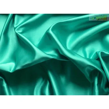 Svatební dekorace svatební satén zelený