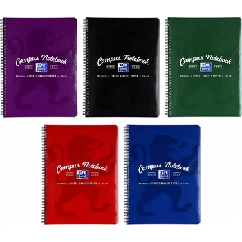 Sešit A4 s mřížkou Oxford, 80 listů