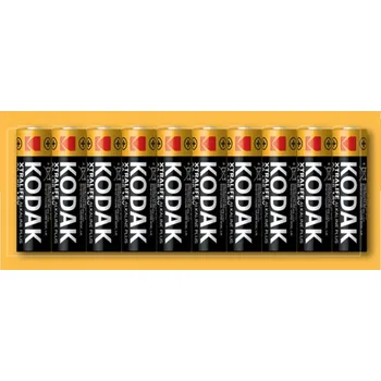 Článková baterie Alkalická baterie Kodak AAA (R3) 10 ks