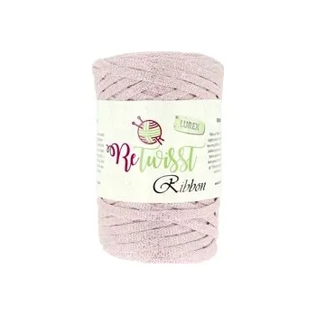 Galanterie ReTwisst Ribbon Lurex - baby pink