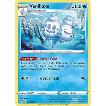 Sběratelská karetní hra Pokémon karta Vanilluxe 047/189