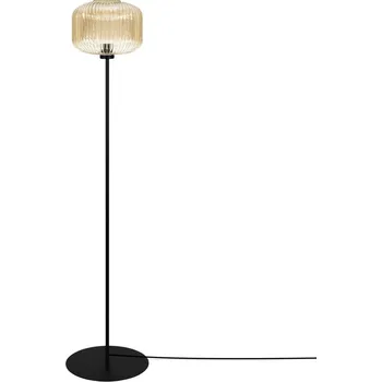 Stojací lampa Kaja Clark stojací lampa 1x15 W černá-jantarová K-5655