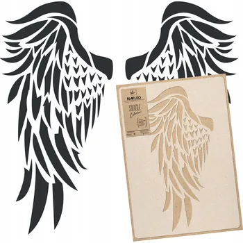 Šablona malířská OPAKOVANĚ POUŽITELNÁ M 43x64 cm KŘÍDLA Anděl Magické KOUZLO