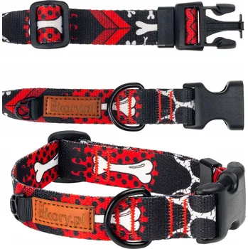 Obojek pro psa Materiálový obojek pro psa Ukory vel. M