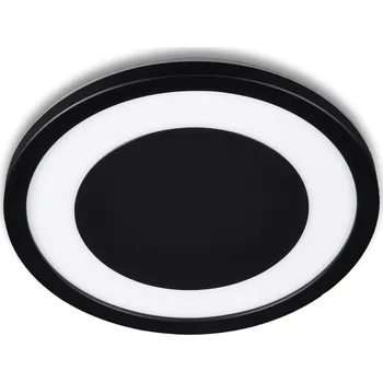 Stropní svítidlo LED 15W stropní svítidlo do koupelny IP44 neutrální bílá 4000K černá