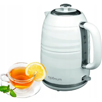 Rychlovarná konvice Optimum Rychlovarná konvice CJS 4020 bílá 1.7L strix 2200W