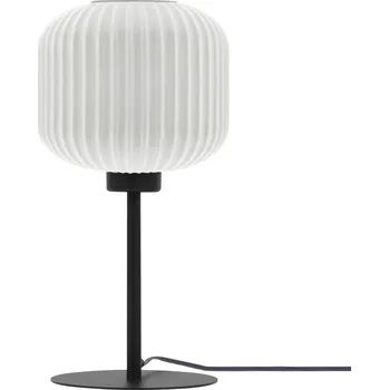 Lampička Kaja Sparta stolní lampa 1x15 W bílá-černá K-5646