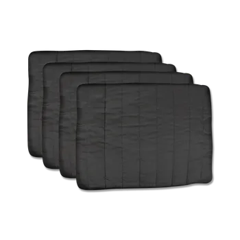 Jezdectví Waldhausen Podložka pod bandáže sada 4 ks Barva: Černá