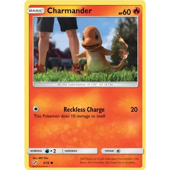 Karetní hra Charmander 004 - Detective Pikachu