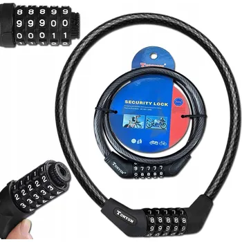 Zámek na kolo Zabezpečení kola lankem TONYON