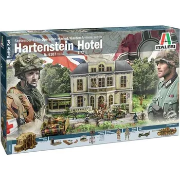 Plastikový model Italeri Model Kit diorama 6107 Hotel Hartenstein 1:72