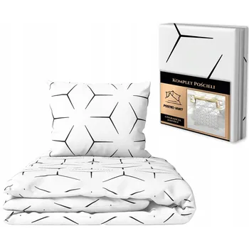 Povlečení Sada Povlečení 160x200 + 2x 70x80, 100% Bavlna , 140g/m2, vzor: MILANO B