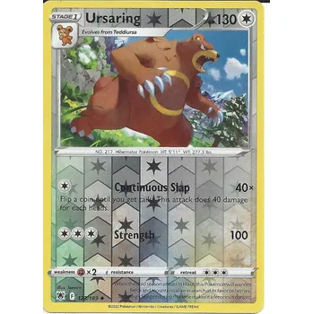 Společenská hra Pokémon karta Ursaring 123/189 Reverse Holo