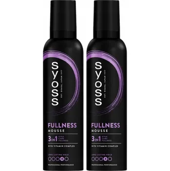 Stylingový přípravek Syoss Full Hair Pěna pro objem a posílení vlasů 250 ml x2