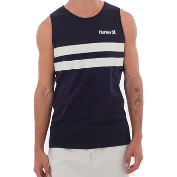 Pánské tílko TÍLKO HURLEY OCEANCARE STRIPES - černá - XXL + při osobním odběru 846 Kč