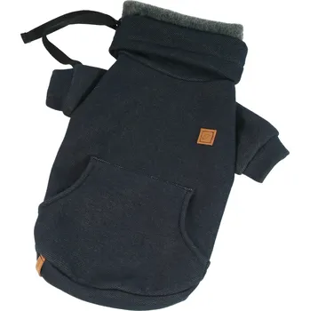 Obleček pro psa Mikina Arthur buldoček - modrá S