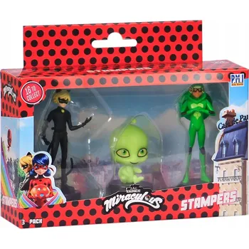 Dětské razítko Kouzelná Beruška a Černý kocour RAZÍTKA 3 ks