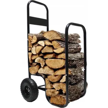 Zahradní vozík JAKS Vozík na dřevo Černá