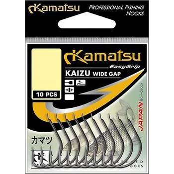 Rybářský háček Kamatsu Kaizu Wide Gap K-003 háčky na zem a plovoucí Háčky 10 ks