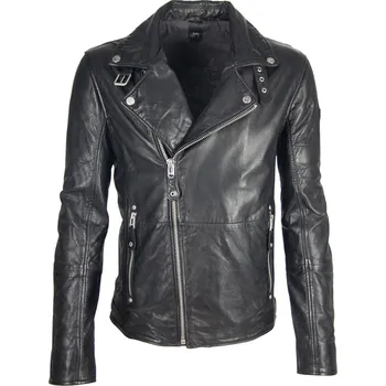 Pánský křivák Pánský černý kožený křivák MAXIM Velikost XXXL