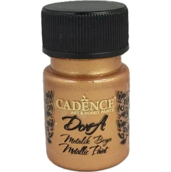 Výtvarná barva Cadence Metalická akrylová barva Cadence Dora Metallic, 30 ml - bronze, bronzová