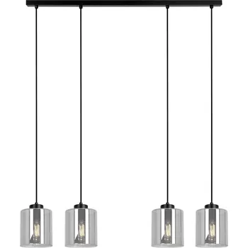 Kaja Miri závěsné svítidlo 4x15 W černá-grafitová K-5576