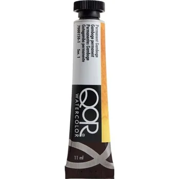 Vodová barva QOR Watercolor 7000150-1 Akvarelová barva Permanent Gamboge 11 ml 1 ks