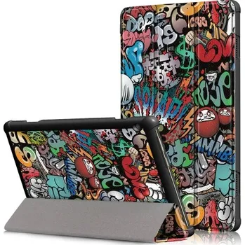 Příslušenství pro tablet VSECHNONAMOBIL 19069 ART zaklapovací obal Lenovo Tab M10 (X605F / X505L / X505F / ZA4G0019CZ / ZA480034CZ) Scrawl PATTERN