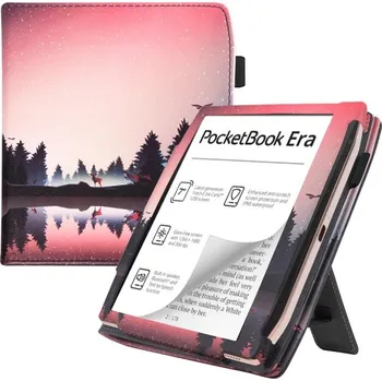 Pouzdro na tablet VSECHNONAMOBIL 105730 ART Zaklápěcí pouzdro pro PocketBook 700 Era SUNSET