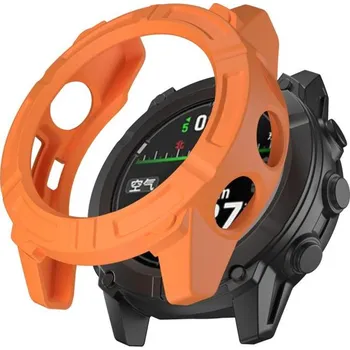 VSECHNONAMOBIL 105576 TPU HALF COVER Kryt pro Garmin Descent G2 oranžový