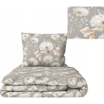 Povlečení HOTELOVÉ POVLEČENÍ 140x200 100% BAVLNA, Polský výrobek, Letní prachově šedá