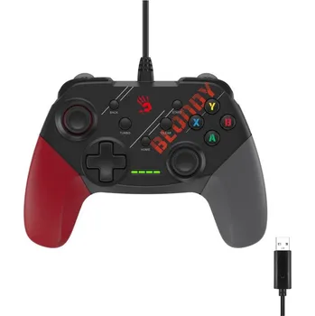 Elektronika A4tech Bloody GP30, gamepad, USB, černo-červený