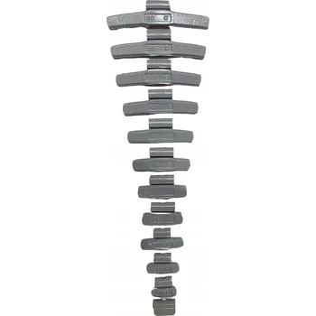 Sada na opravu pneumatiky Ocelová naklepávací závaží na hliníkové disky 20g - 100 ks