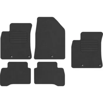 autokoberec Kobercové rohožky Edecor velurové 5 ks