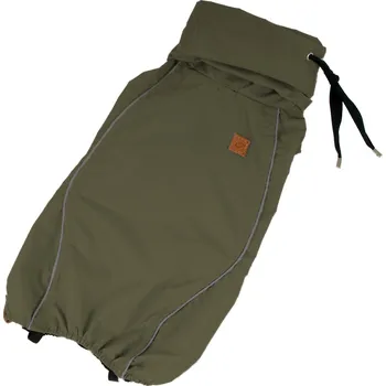 Obleček pro psa Pláštěnka Cloudy buldoček - khaki M