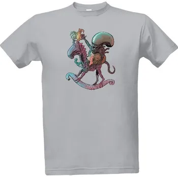 Tričko s potiskem Vetřelníček pánské