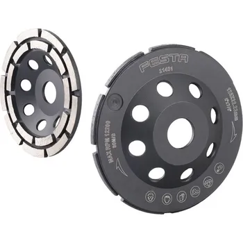 Řezný kotouč Kotouč diamantový brusný FESTA 2řadý 125x22.2mm