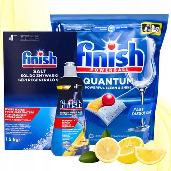 Tableta do myčky Kapsle do myčky Finish All in One Citron 120 ks 1,250 kg