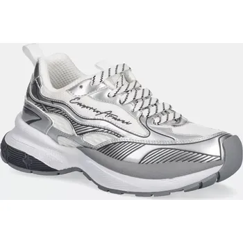 Pánská obuv Sneakers boty Emporio Armani stříbrná barva, X3X238 XR388 00520 X3X238.XR388.00520 SLV, EUR 41