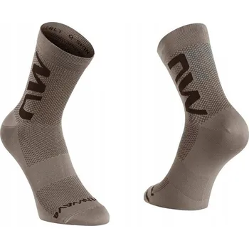 Pánské ponožky Ponožky NORTHWAVE Extreme Air MID Sock - Sand - Velikost S