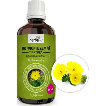 Herbavis Kotvičník zemní tinktura 50 ml